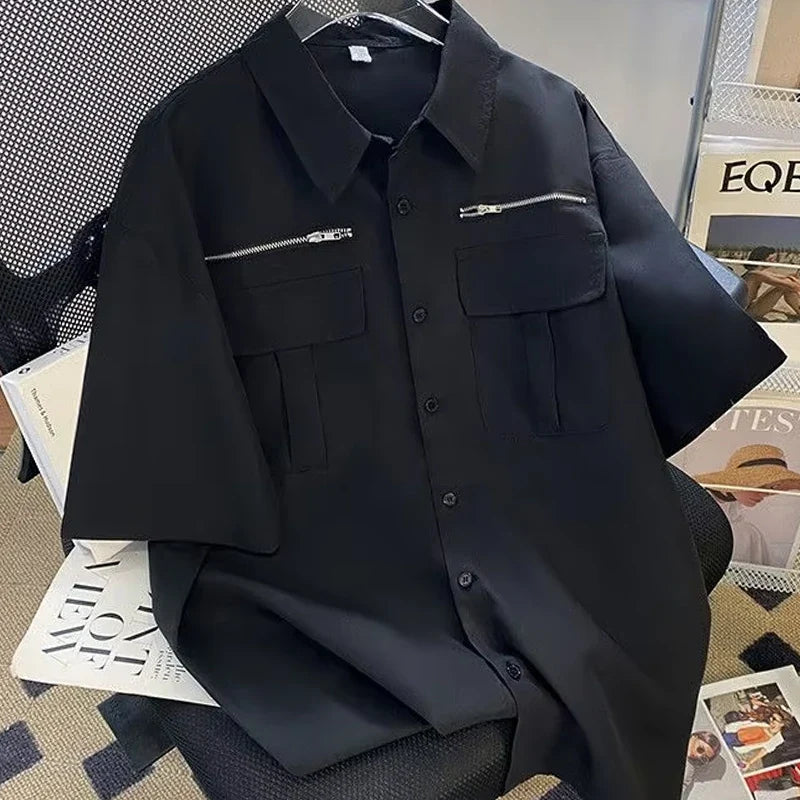 Working Short-sleeved Shirt Men's