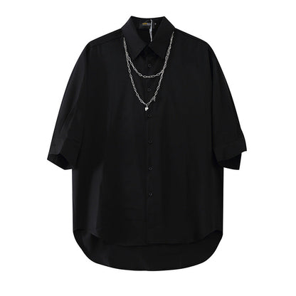 Short Sleeve Shirt Men's Streetwear Design Shirt