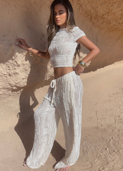 Soleil Trousers - Ivory