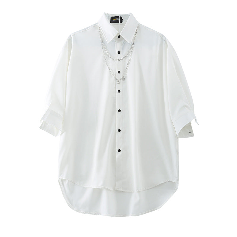 Short Sleeve Shirt Men's Streetwear Design Shirt