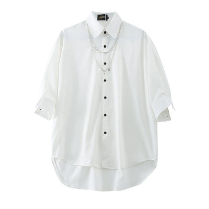 Short Sleeve Shirt Men's Streetwear Design Shirt