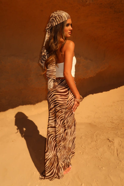 Marina Maxi Skirt - Desert