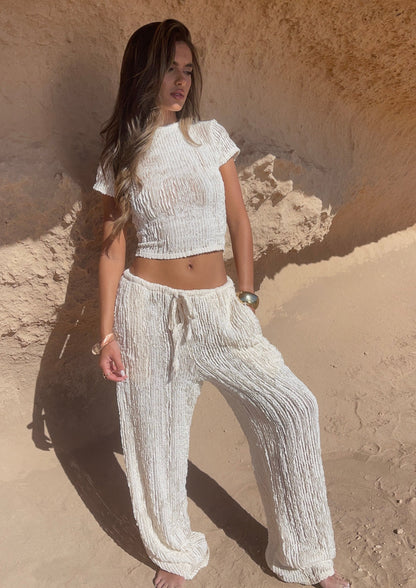 Soleil Trousers - Ivory