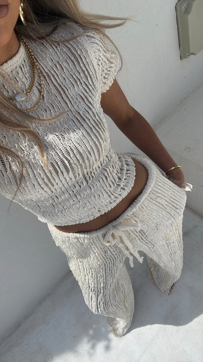 Soleil Trousers - Ivory