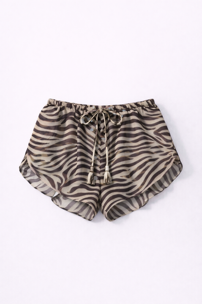 Cello Maxi Kimono/Shorts Co-Ord - Desert