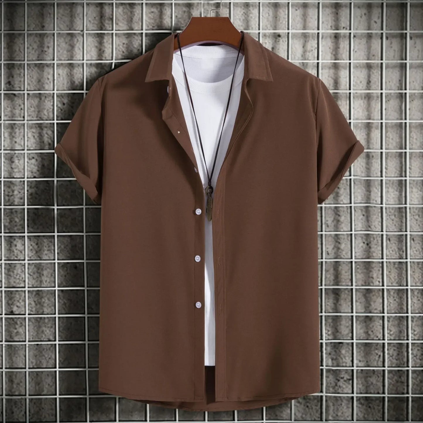 New Short Sleeve Shirts for Men Fashion