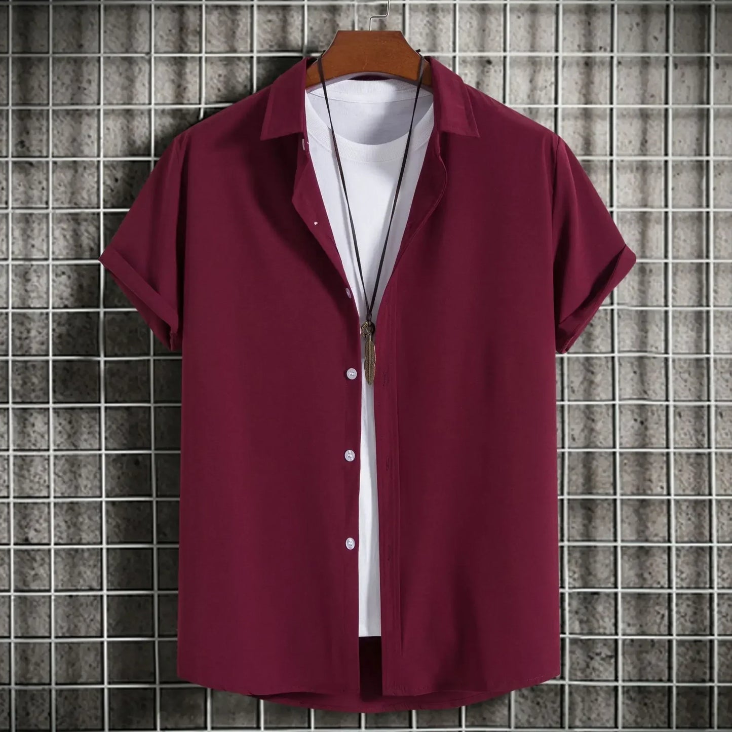 New Short Sleeve Shirts for Men Fashion