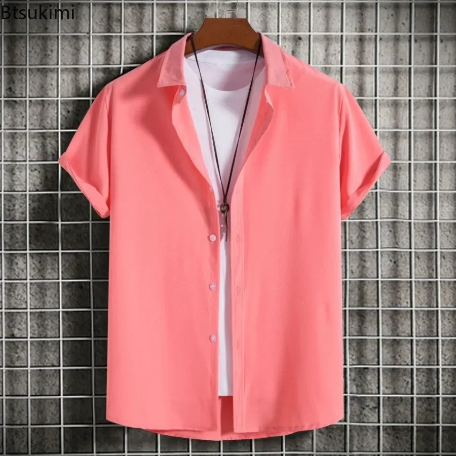 New Short Sleeve Shirts for Men Fashion