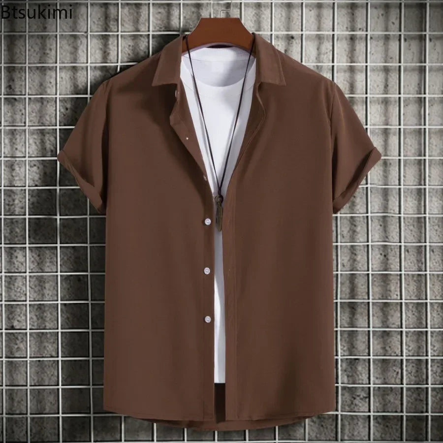 New Short Sleeve Shirts for Men Fashion