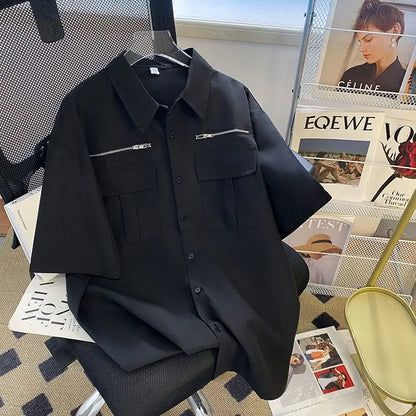 Working Short-sleeved Shirt Men's