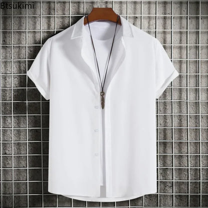 New Short Sleeve Shirts for Men Fashion