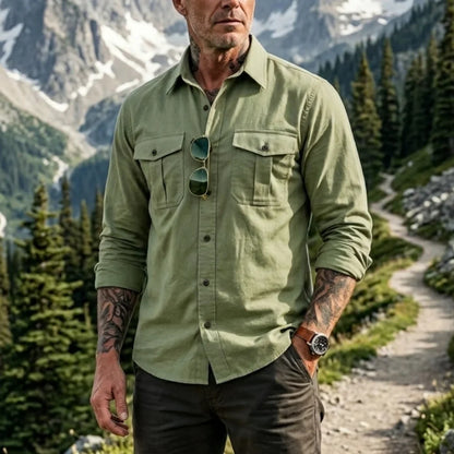 Comfortable Men's Long Sleeve Top Shirts