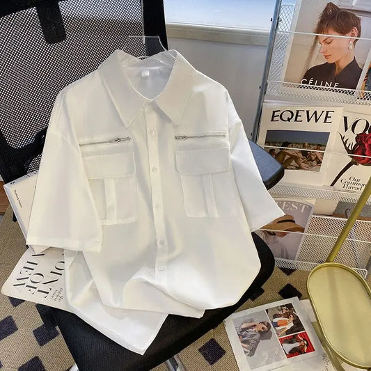 Working Short-sleeved Shirt Men's