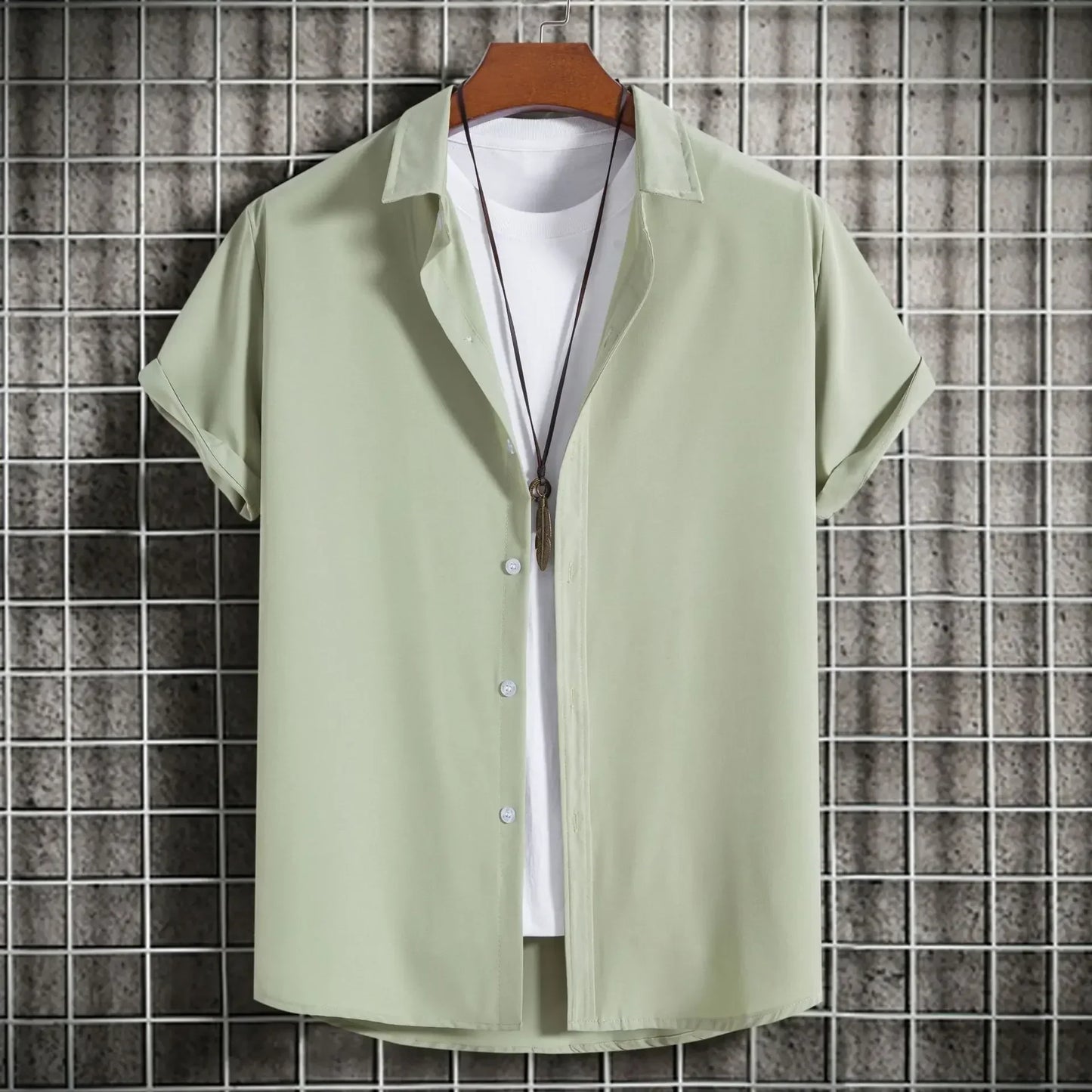 New Short Sleeve Shirts for Men Fashion