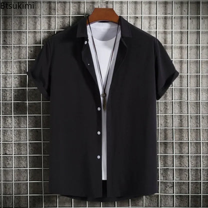 New Short Sleeve Shirts for Men Fashion