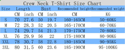 T Shirts Men's Streetwear