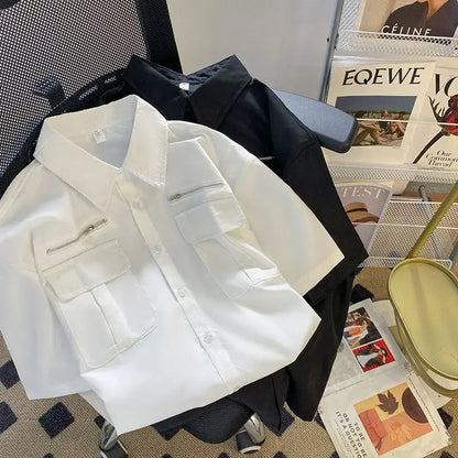 Working Short-sleeved Shirt Men's